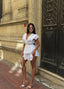 Celeste Ruffle Tiered Mini Dress - 1205