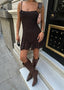 The Urban Romance Textured Mini Dress – 1237