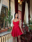 The Satin Charm Mini Dress - 1029