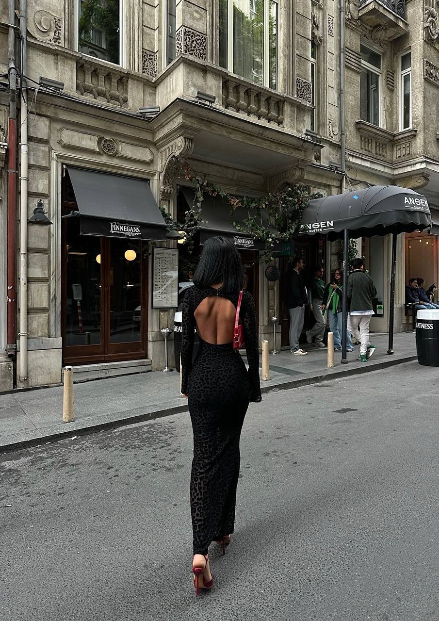 The Luxe Glamour Maxi Dress – 1008