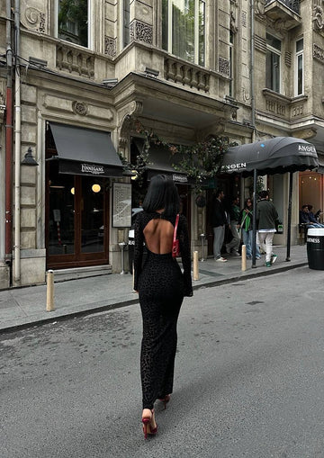 The Luxe Glamour Maxi Dress – 1008