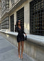 The Radiance Sequin Wrap Mini Dress – 1073