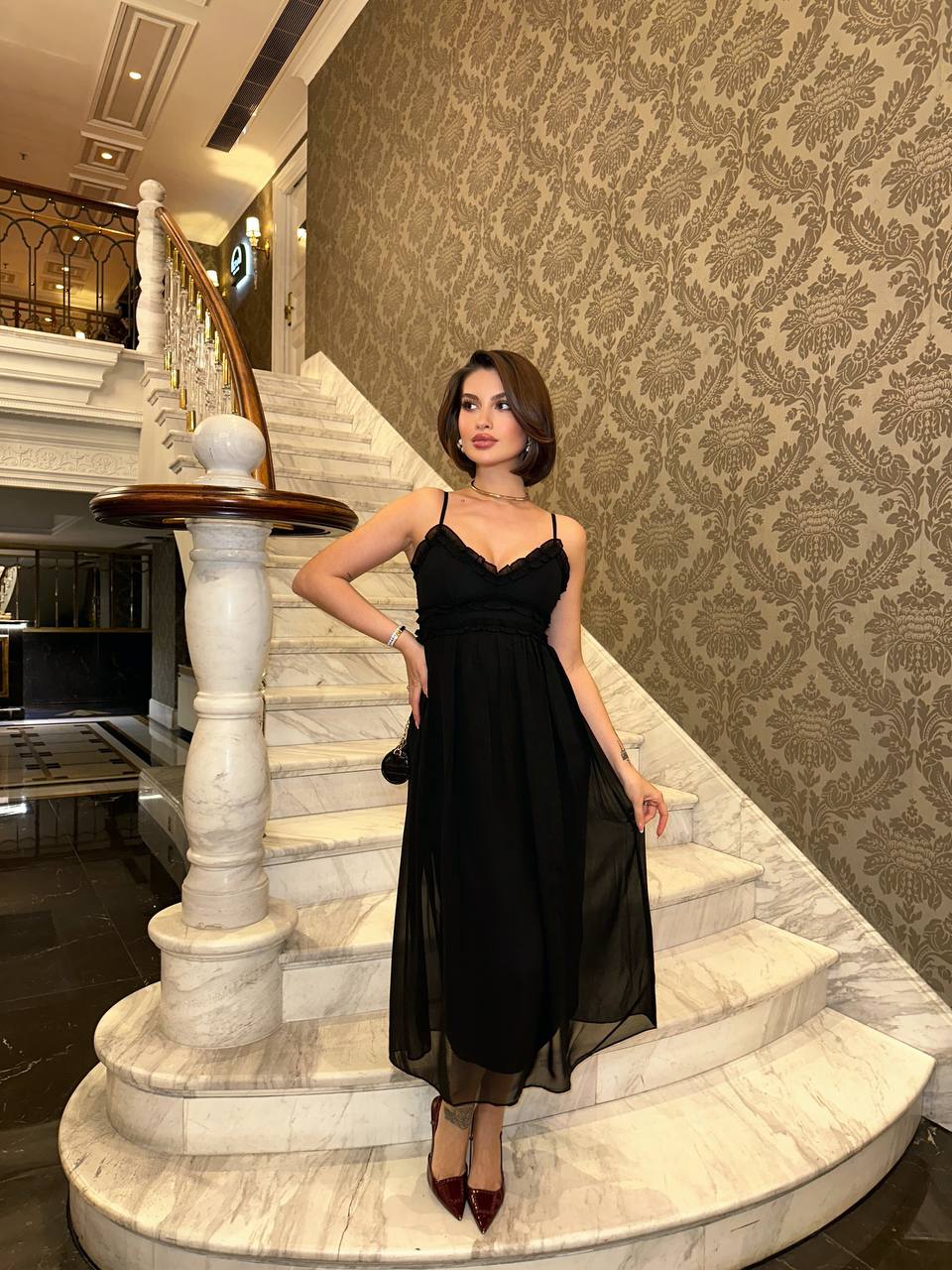 Ethereal Elegance Maxi Dress - 1169