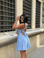 The Valencia Sweetheart Mini Dress Coastal Muse - 1203