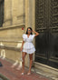 Celeste Ruffle Tiered Mini Dress - 1205