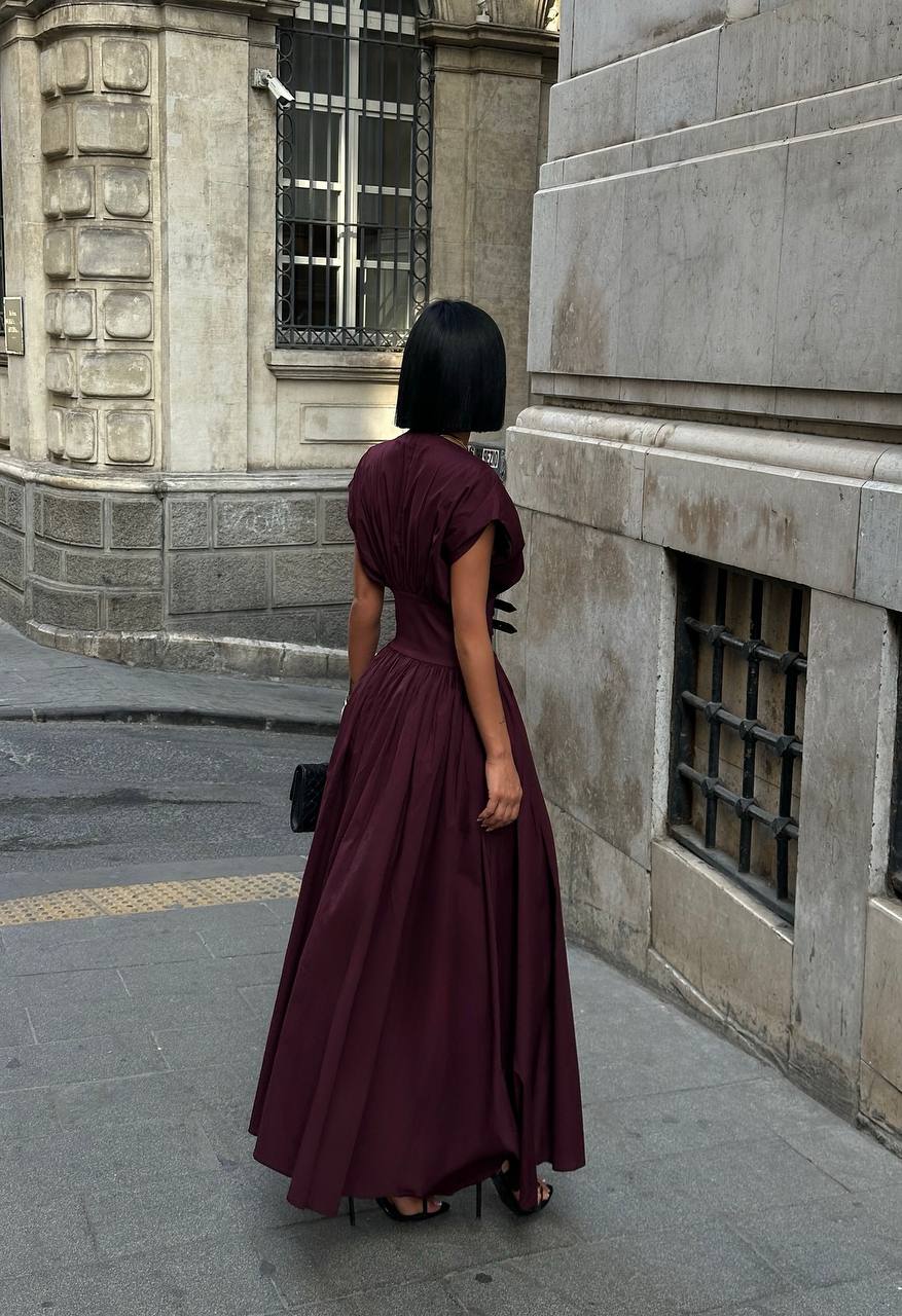 The Celeste Belted Maxi Dress - 1239