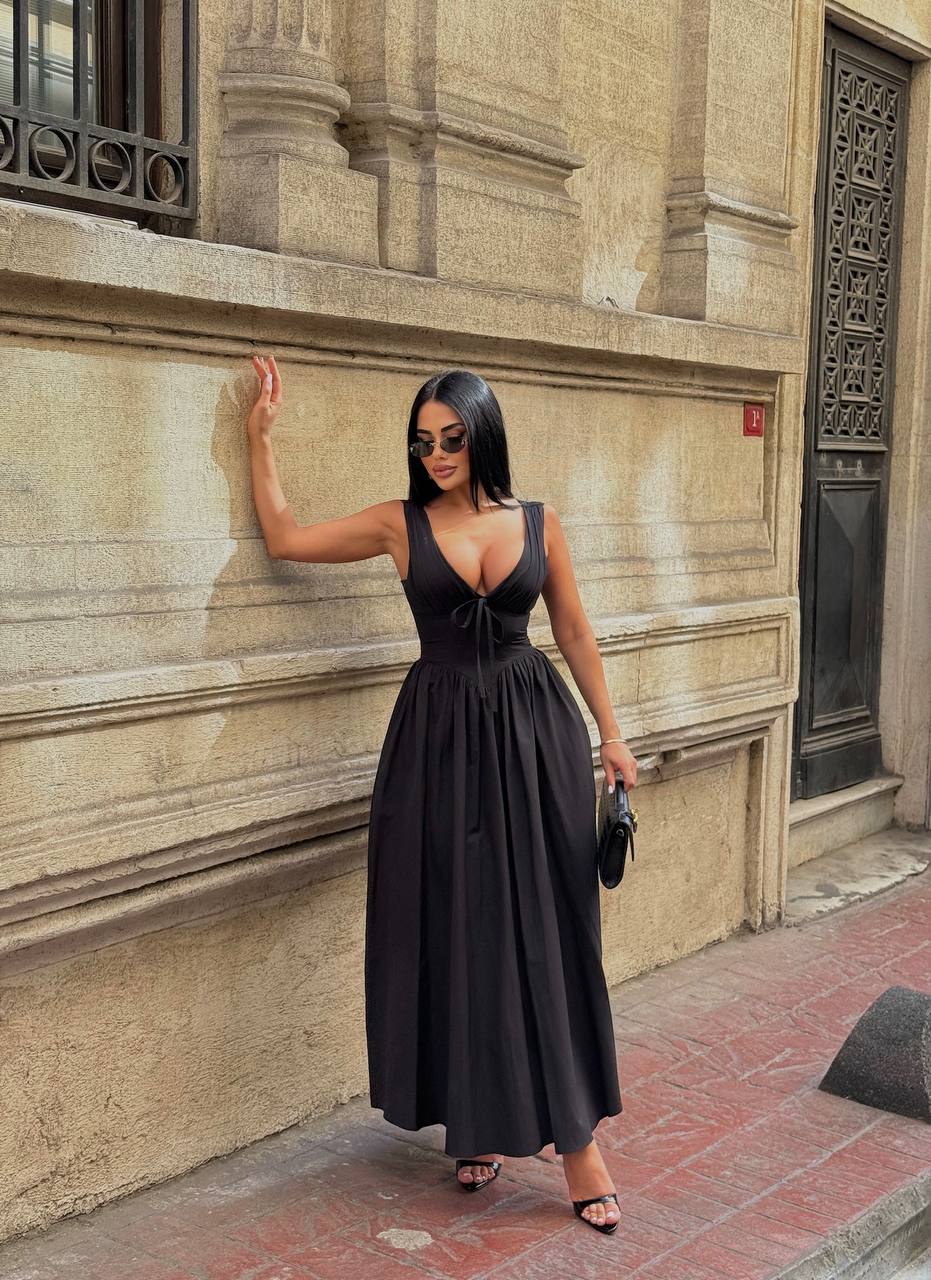 The Riviera Corset Maxi Dress - 1201