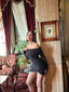 The Luxe Off-Shoulder Ruched Mini Dress - 1026
