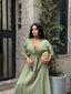 The Riviera Puff-Sleeve Midi Dress – 1206