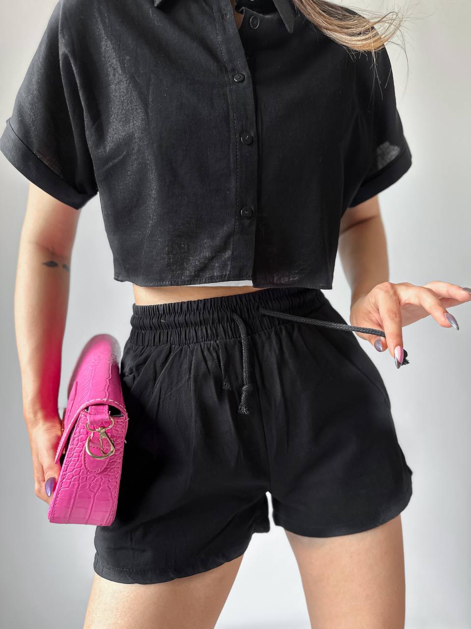 Linen Two-Piece Set – 1158