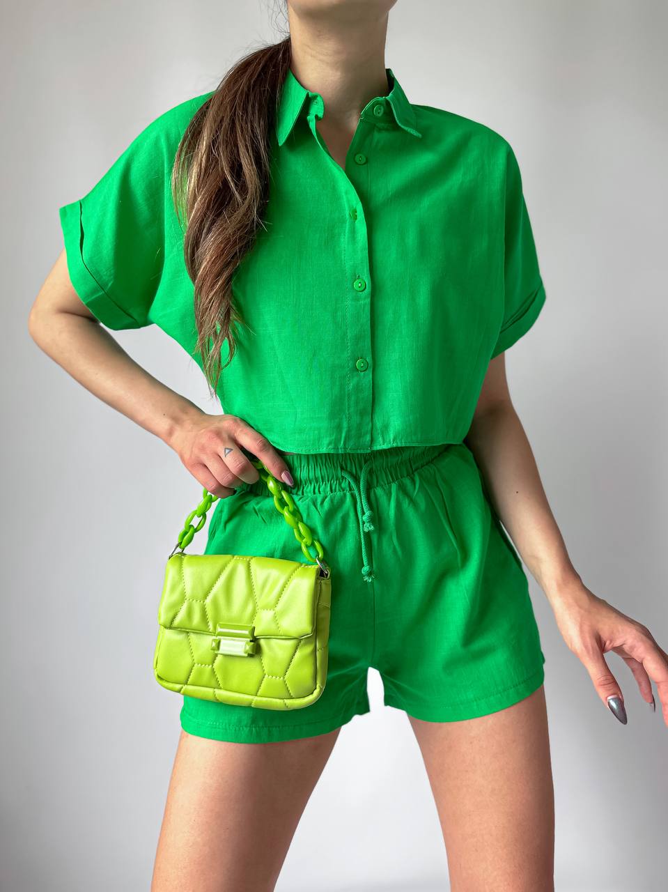 Linen Two-Piece Set – 1158