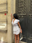 Celeste Ruffle Tiered Mini Dress - 1205
