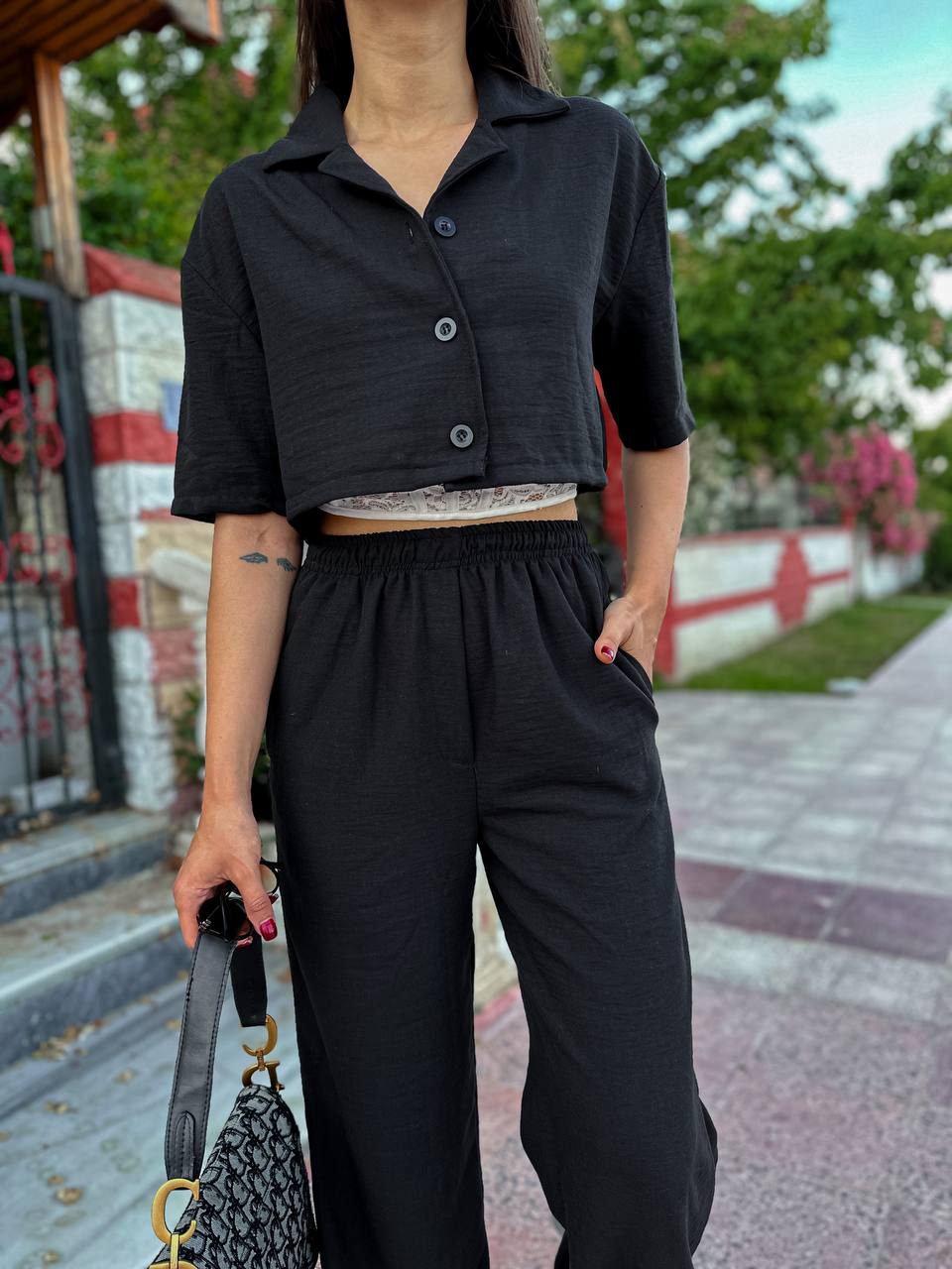 The Breezy Linen Two-Piece Set – 1154