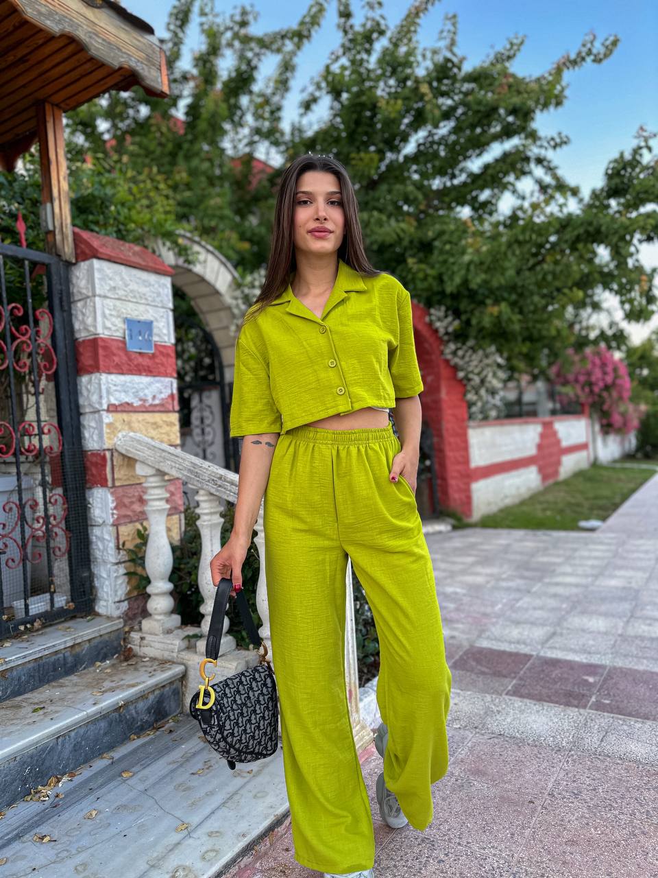 The Breezy Linen Two-Piece Set – 1154