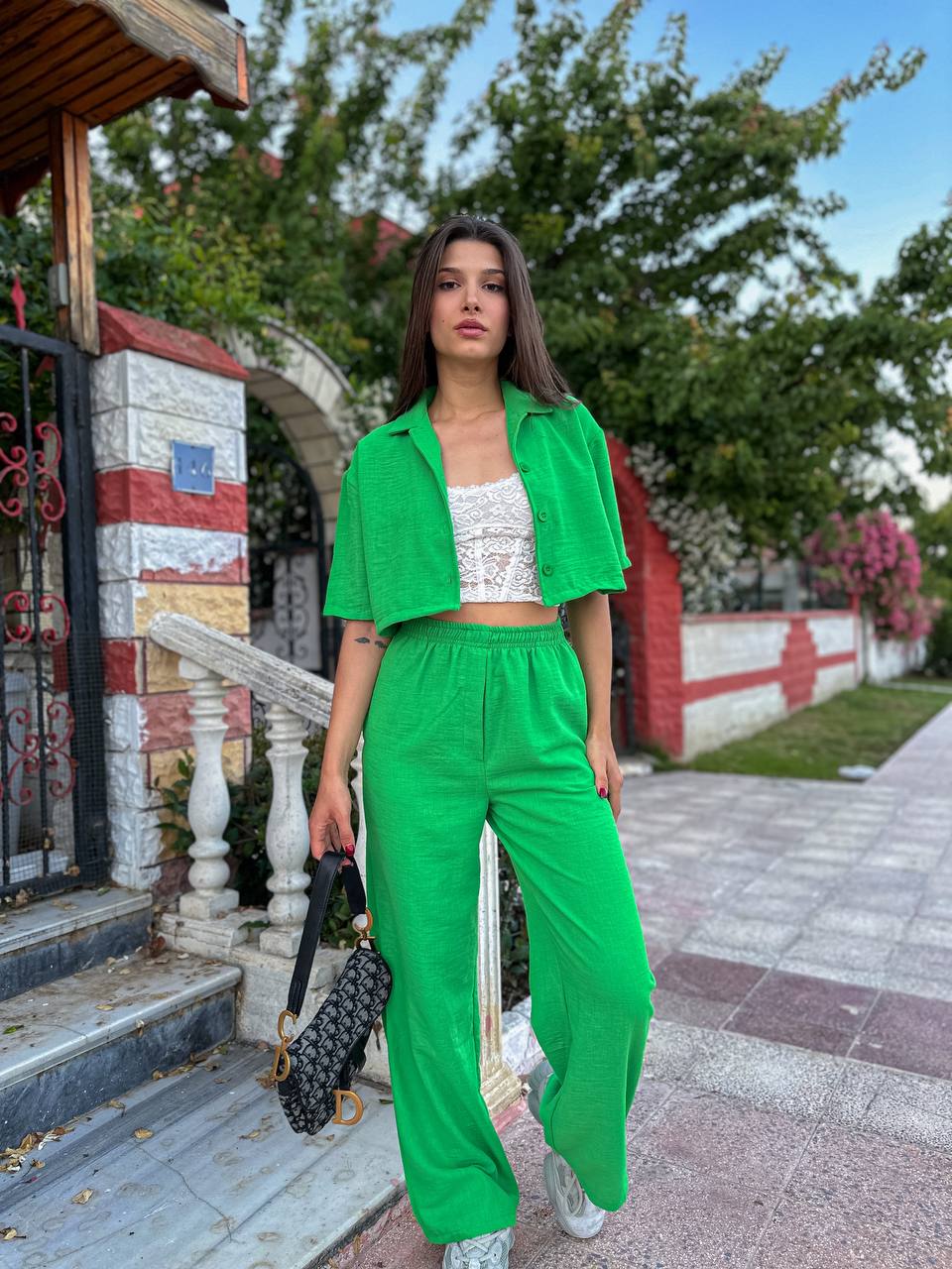 The Breezy Linen Two-Piece Set – 1154