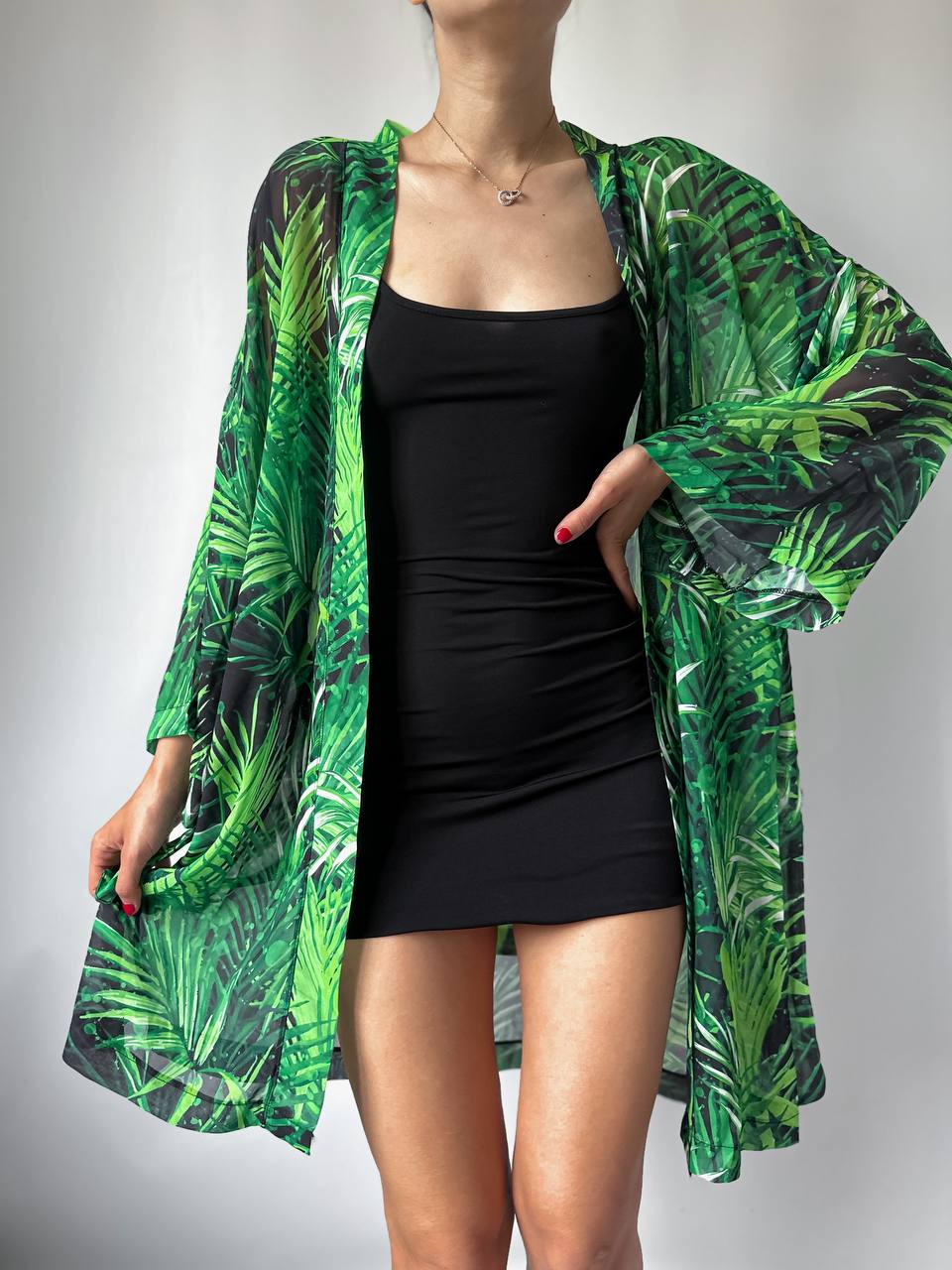 The Tropical Breeze Kimono Dress – 1155