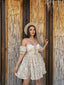 Blossom Romance Off-Shoulder Dress – 1151