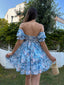 Blossom Romance Off-Shoulder Dress – 1151