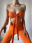 The Bold Bandeau Two-Piece Set - 1152