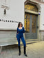 The Ribbed Luxe Jumpsuit - 1022