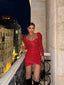 The Glam Sequin Long-Sleeve Mini Dress – 1039