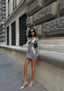 The Glam Sequin One-Shoulder Mini Dress – 1047