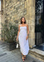 Serenity Smocked Strap Midi Dress - 1220