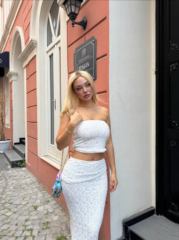 Saffron Breeze Tiered Maxi Boho Romance - 1226