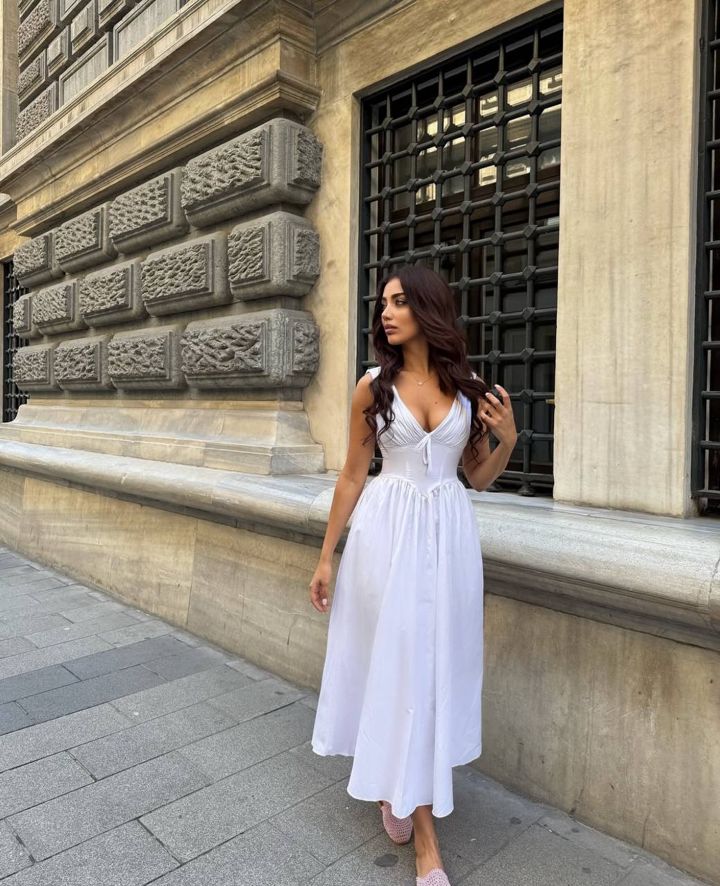 The Riviera Corset Maxi Dress - 1201