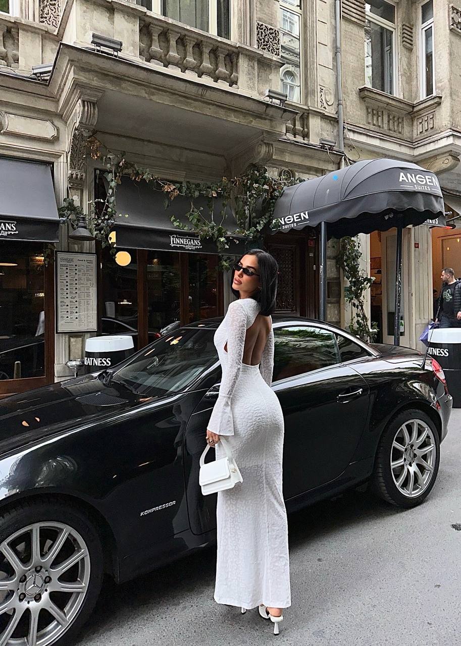 The Luxe Glamour Maxi Dress – 1008