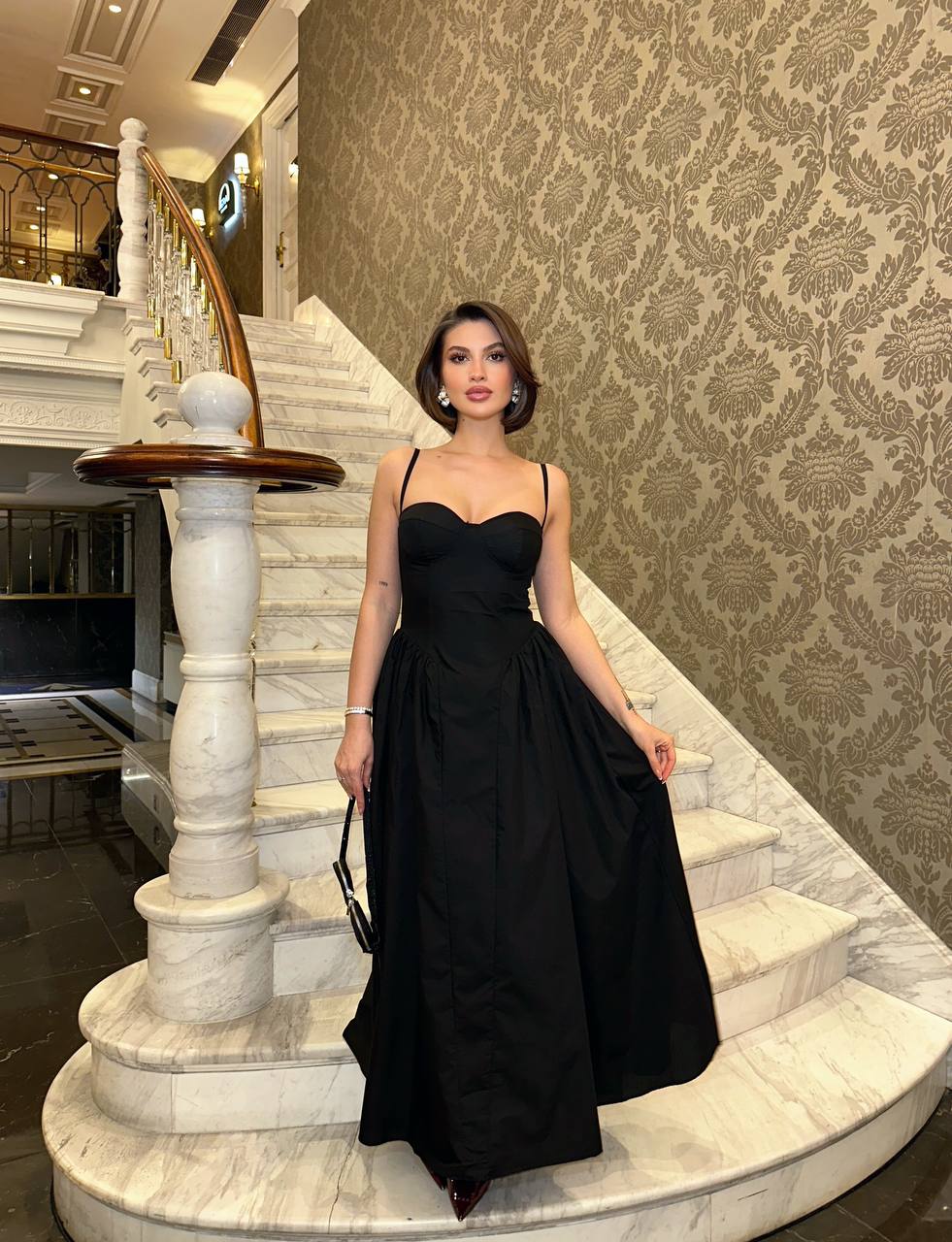 The Belle Corset Maxi Dress – 1168