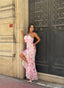 Sunset Muse Crochet Bodycon Dress - 1225