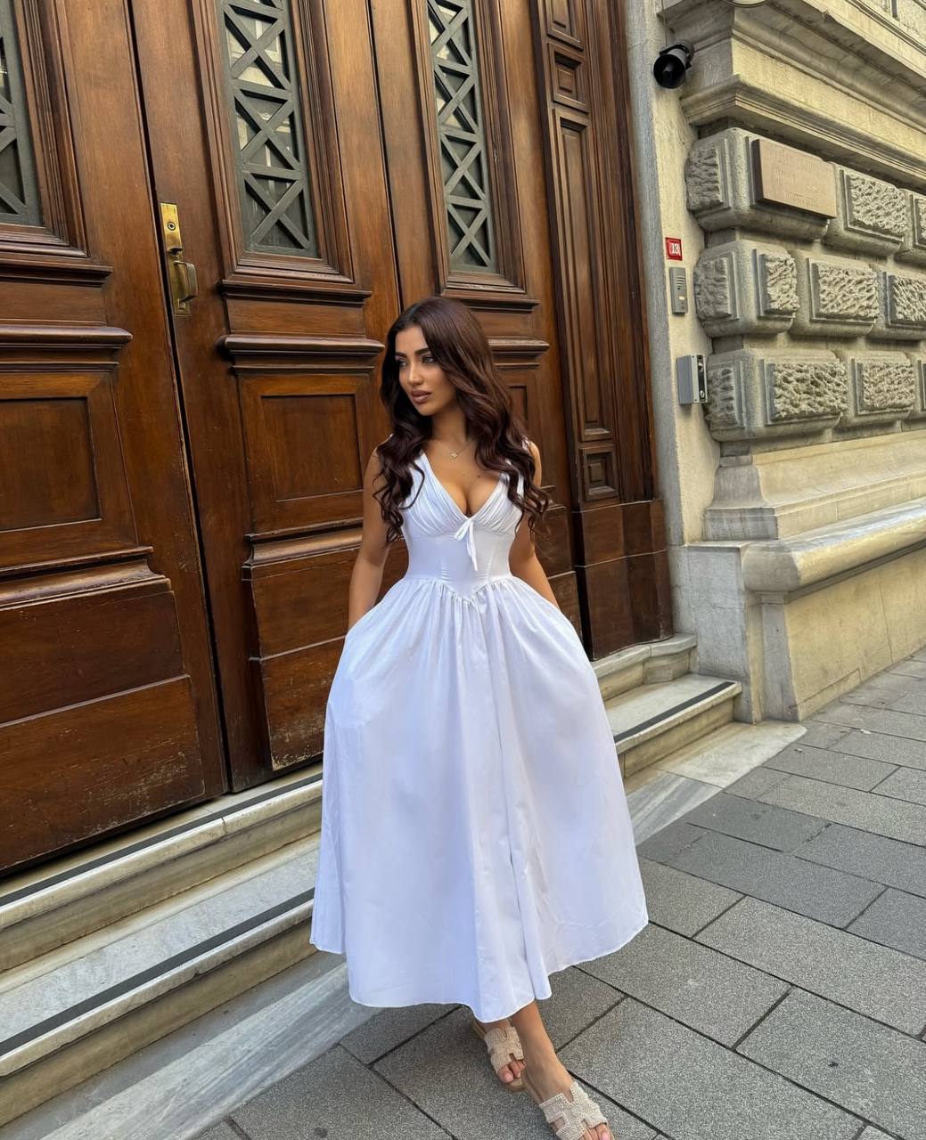 The Riviera Corset Maxi Dress - 1201