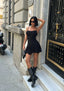 The Urban Romance Textured Mini Dress – 1237