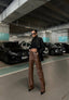 The Luxe High-Waist Wide-Leg Pants  –  1140