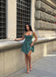 The Valencia Sweetheart Mini Dress Coastal Muse - 1203