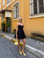 The Sienna Corset-Back Flare Dress – 1217