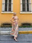 Sunset Bloom Sleeveless Maxi Dress - 1219