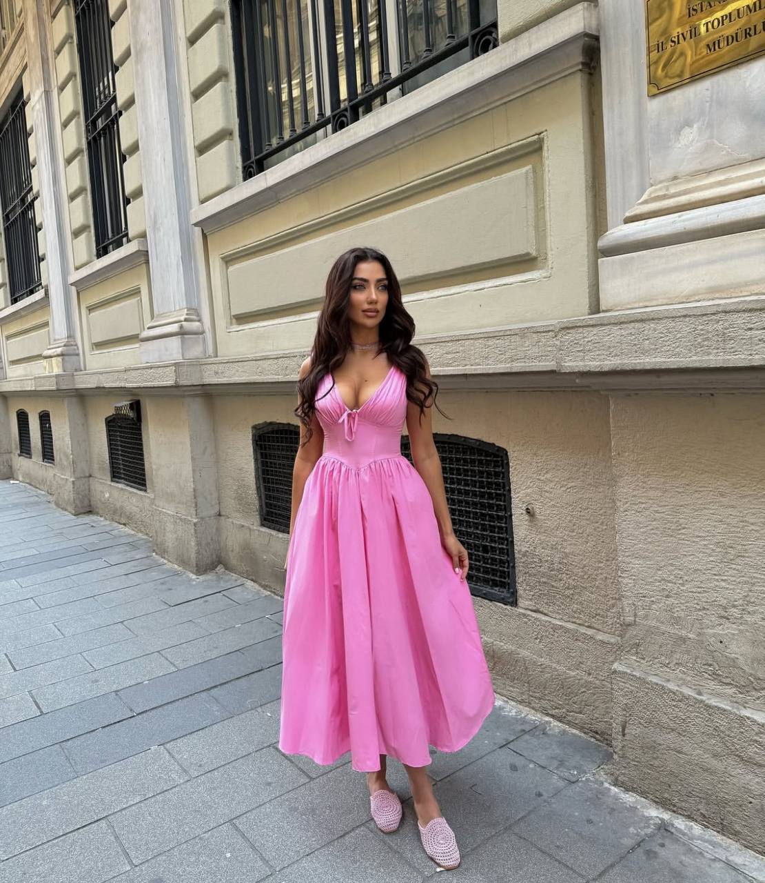 The Riviera Corset Maxi Dress - 1201