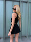 The Pleated Belted Mini Skirt – 1138