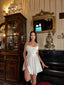 The Satin Charm Mini Dress - 1029