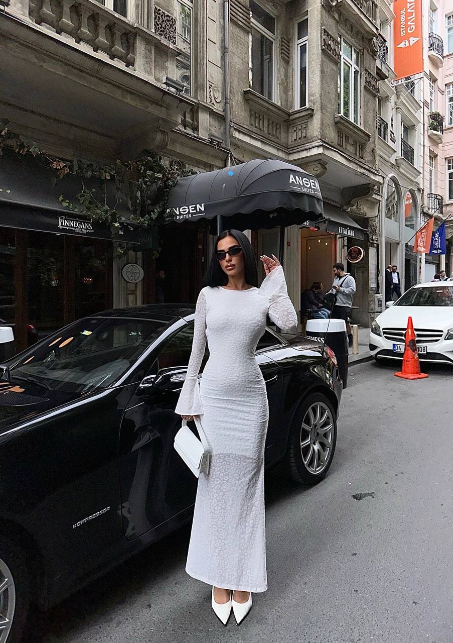 The Luxe Glamour Maxi Dress – 1008