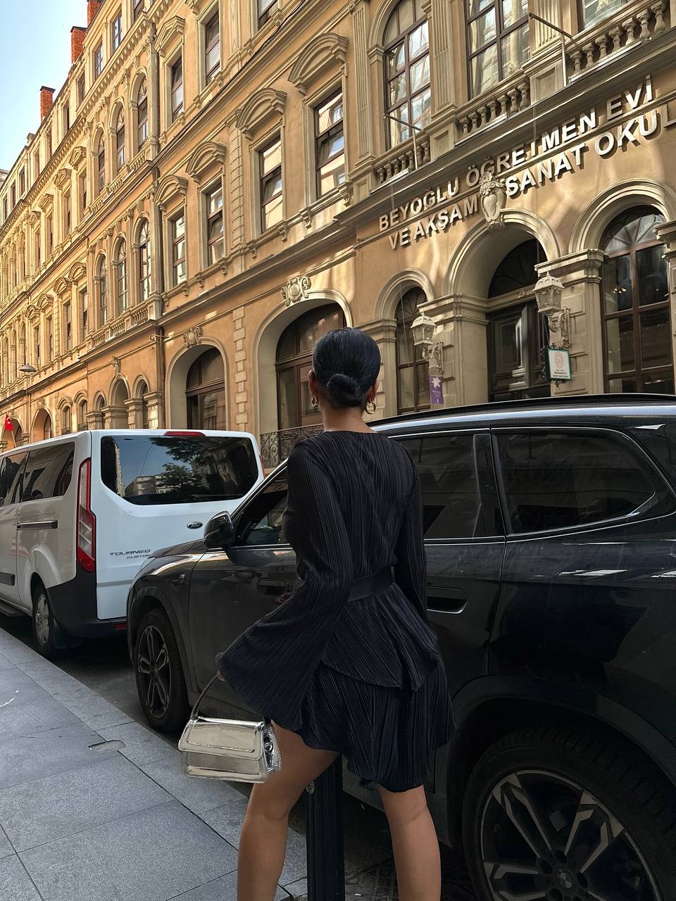 The Bella Pleated Mini Dress – 1006