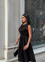 Urban Grace Button-Down Midi Dress – 1231