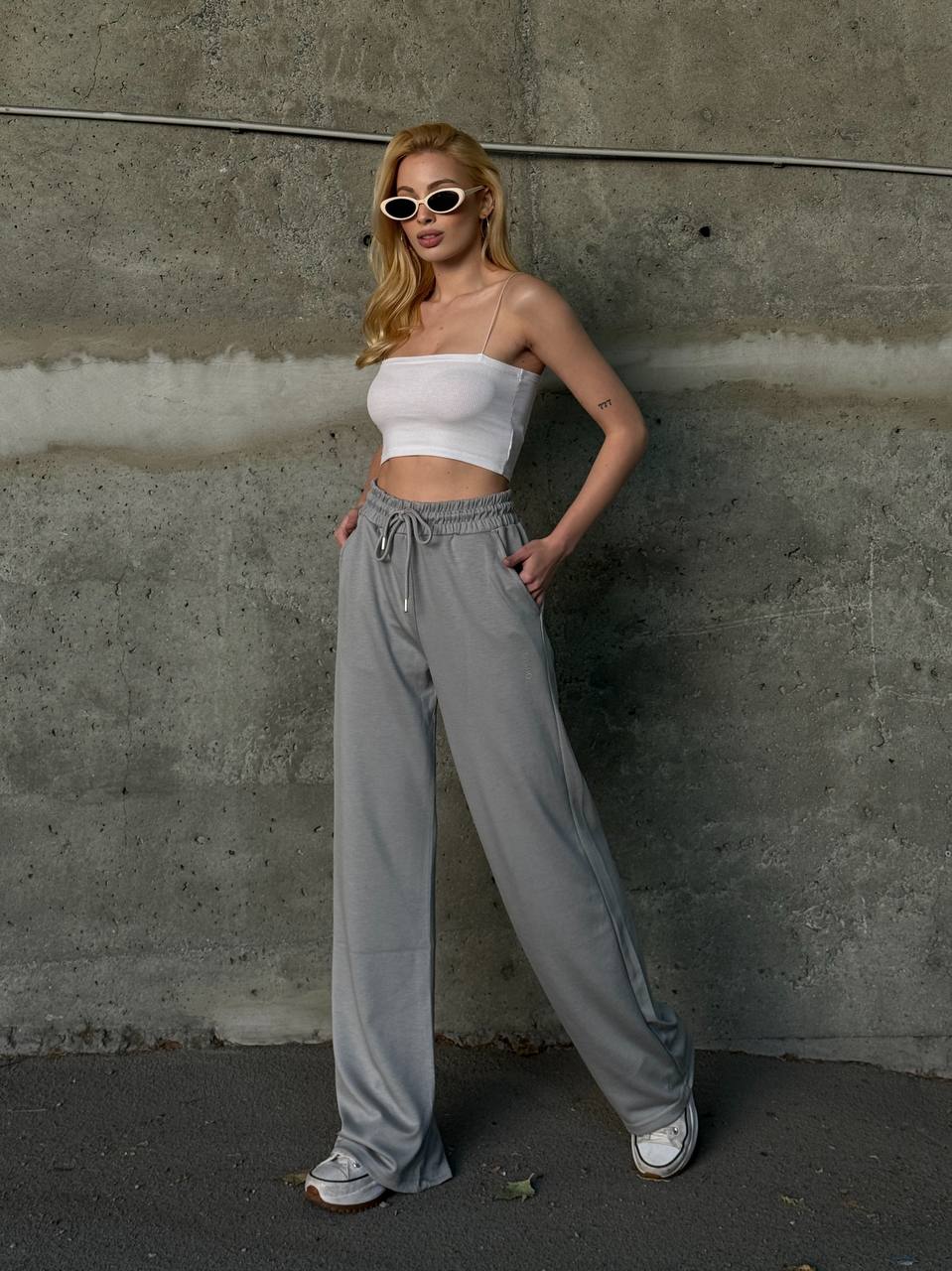 The Luxe Wide-Leg Sweatpants – 1125