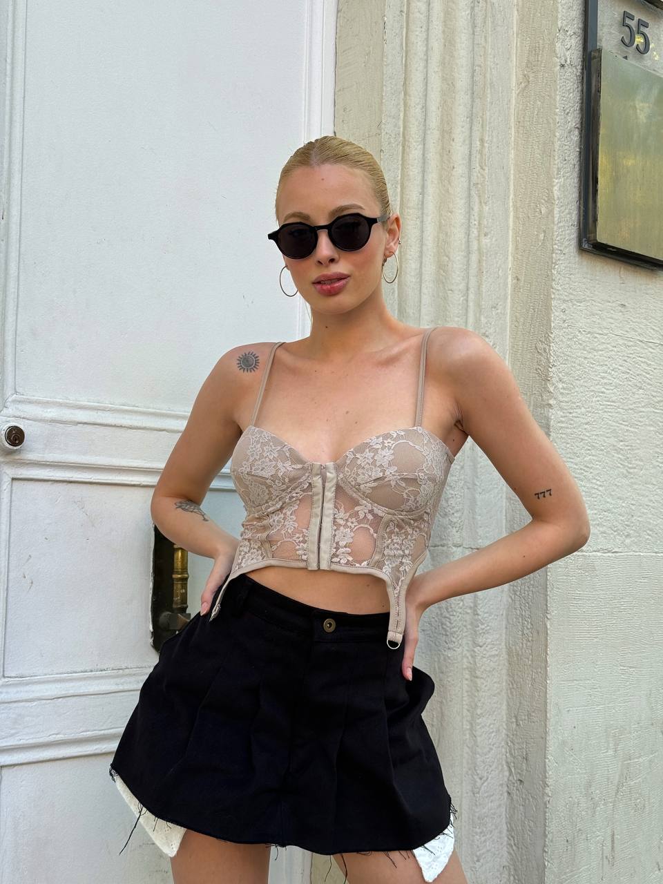 The Pleated High-Waist Skirt – 1126