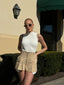 The Pleated High-Waist Skirt – 1126
