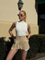 The Pleated High-Waist Skirt – 1126