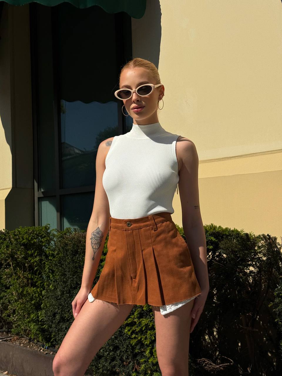 The Pleated High-Waist Skirt – 1126