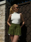 The Pleated High-Waist Skirt – 1126